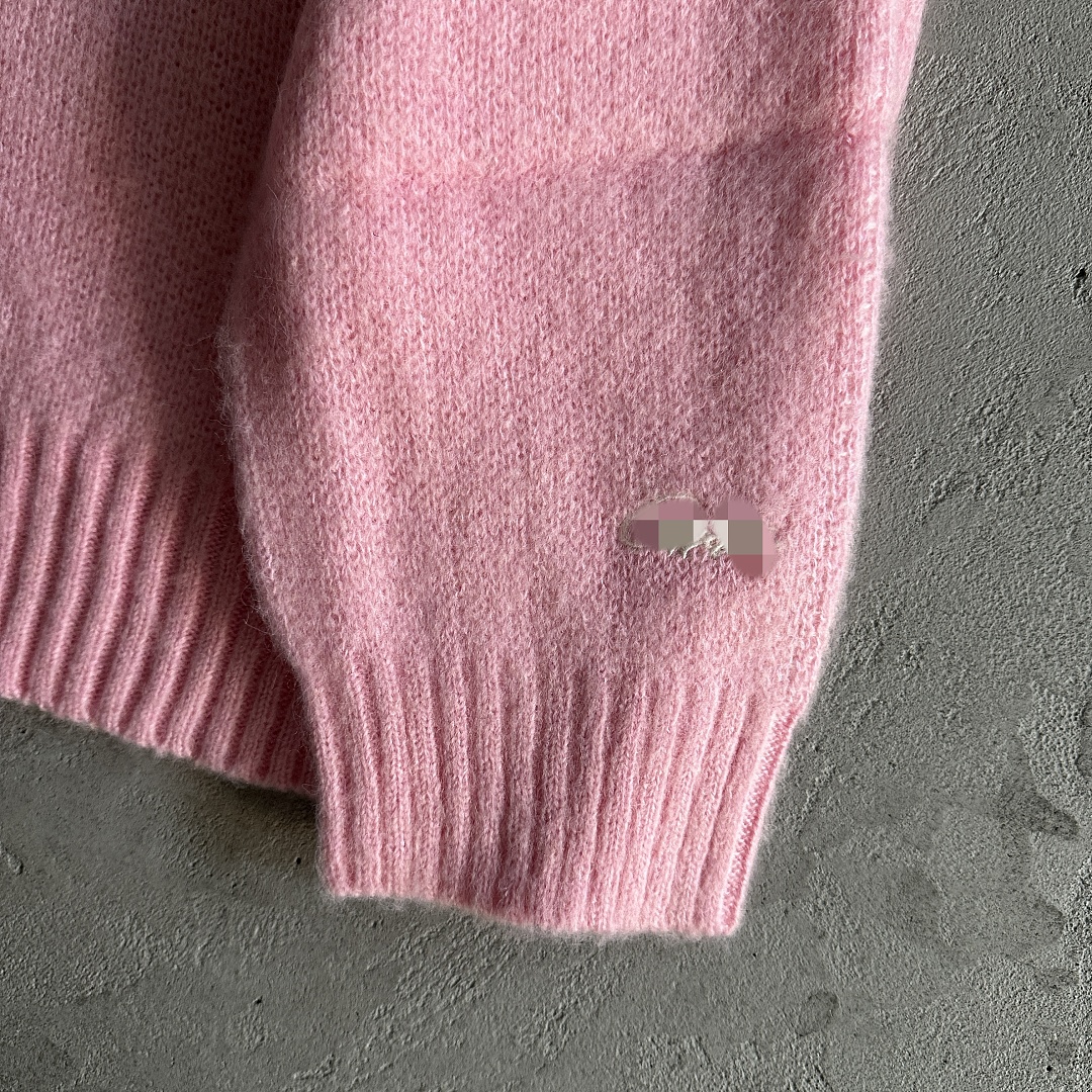 Other 109¥ C Star Mohairknit Sweater -Pink - Image 5