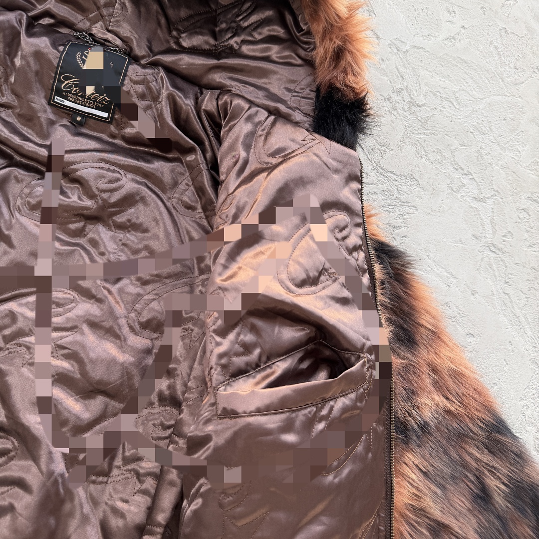 Other 159¥ Faux Fur Hooded Jacket-Brown - Image 6