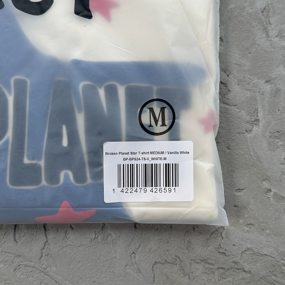 Other 40¥ Star T-Shirt- Vanilla (White) - Image 8