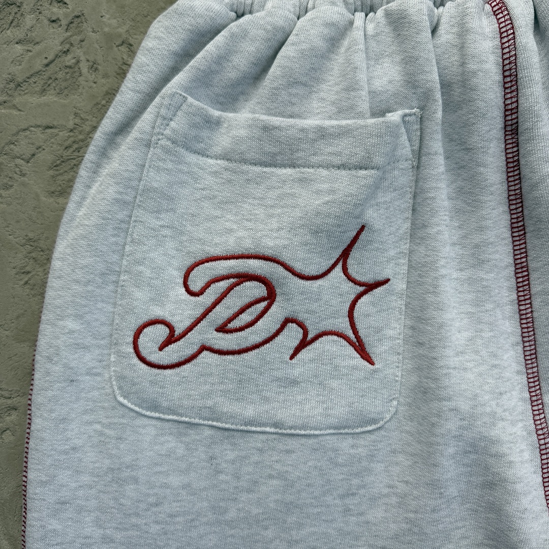 Other 208¥ PRO BRUDDA ZIP-UP HOODIE-GREY/RED - Image 37