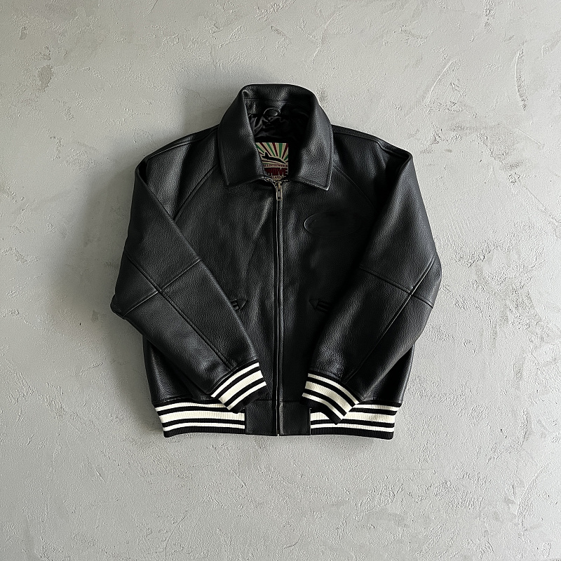 989¥ 100% Leather Jacket, photo 1