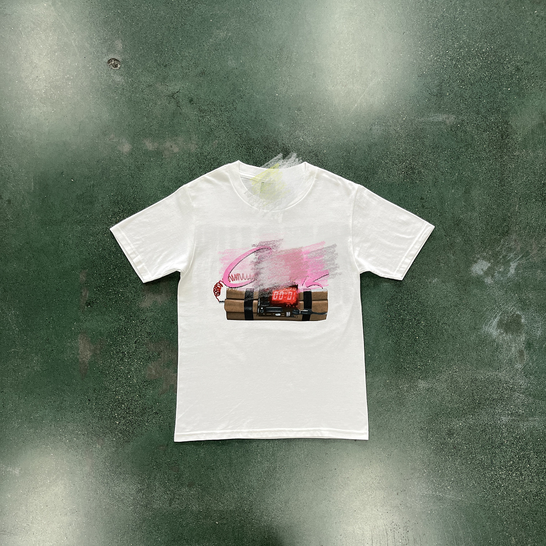 Other 78¥ Pink And White T-Shirt