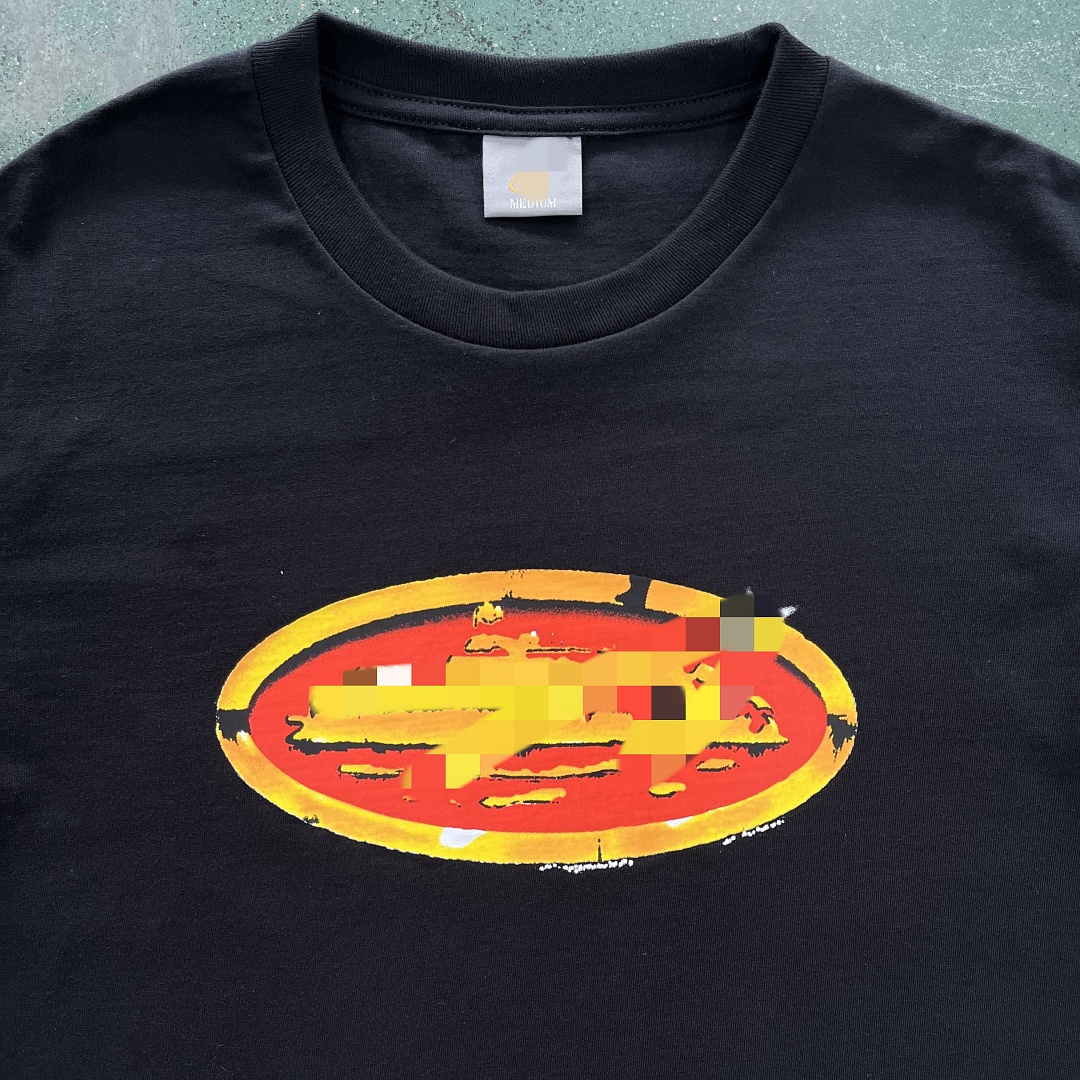 Other 35¥ Red Graffiti Round Short Sleeve - Image 6