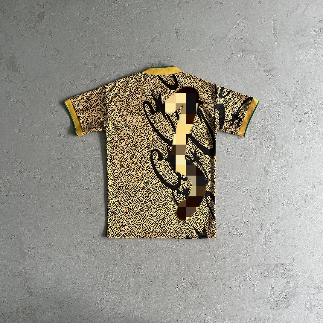 Other 59¥ Yellow And Black All-Over Printed Football Uniform - Image 11