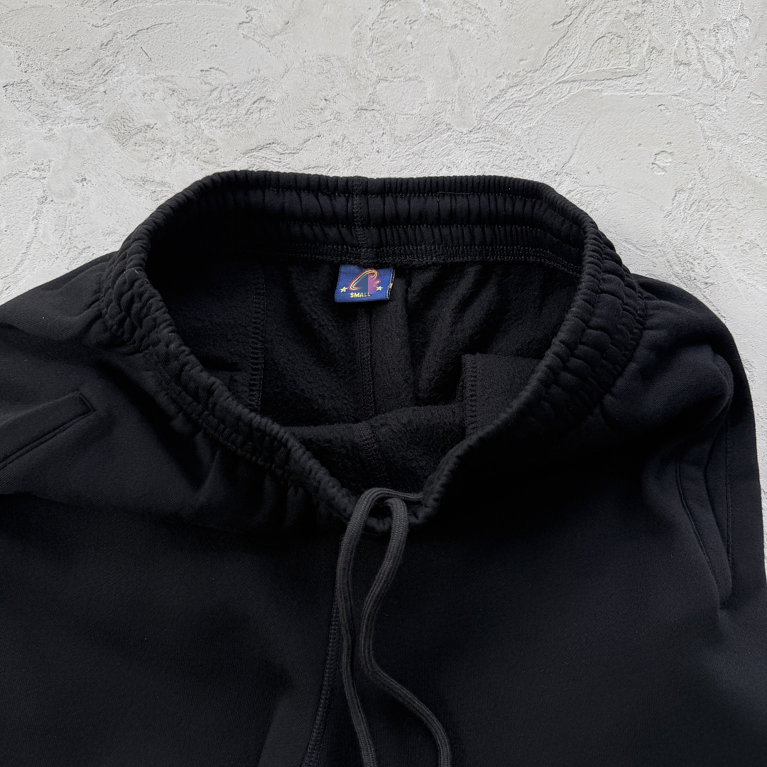 Other 185¥LUNDUN STITCH OPEN HEM SWEATPANT -Triple (Black) - Image 8