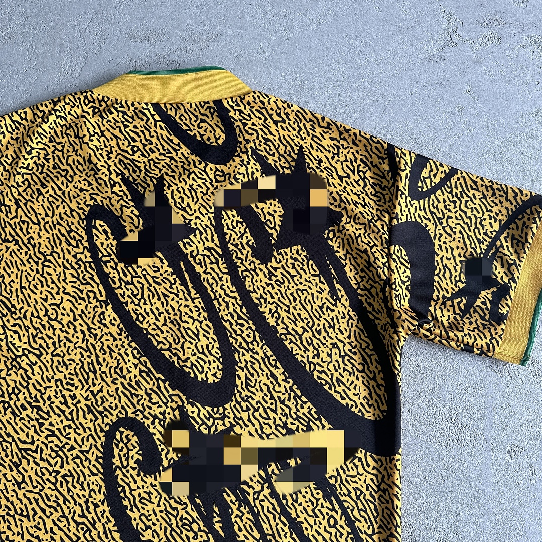 Other 59¥ Yellow And Black All-Over Printed Football Uniform - Image 10