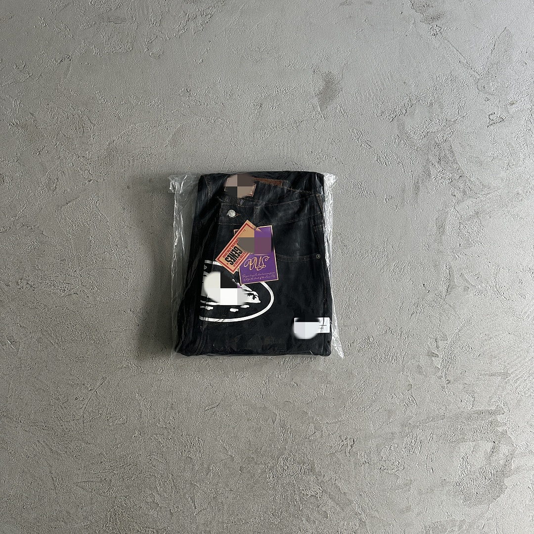Other 109¥CR Island Baggy Jeans-Black - Image 4