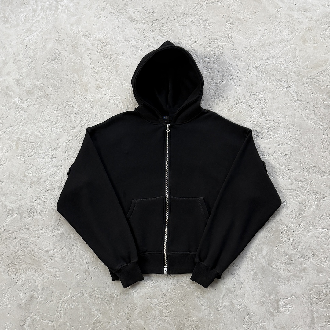 Other 245¥Lundun Stitch Zip Hoodie -Triple (Black) - Image 4