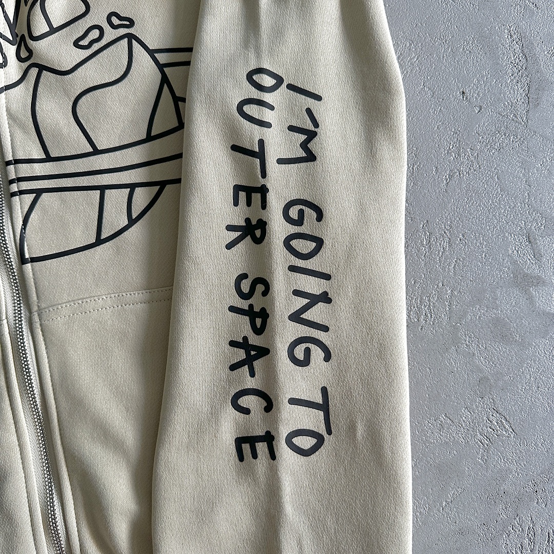 Other 60¥ Planet Zip Up Hoodie-Apricot - Image 10