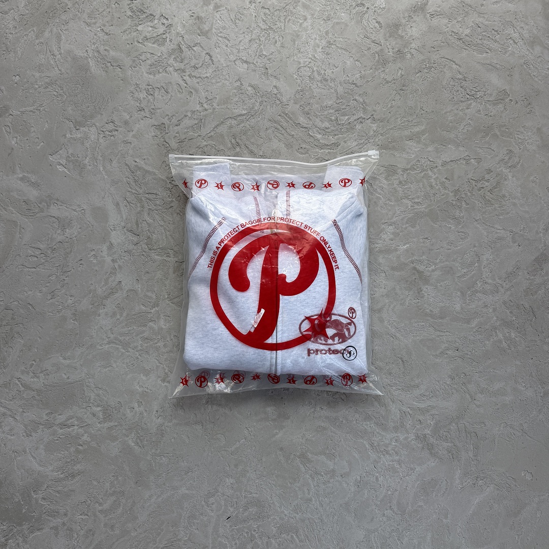 Other 208¥ PRO BRUDDA ZIP-UP HOODIE-GREY/RED - Image 7