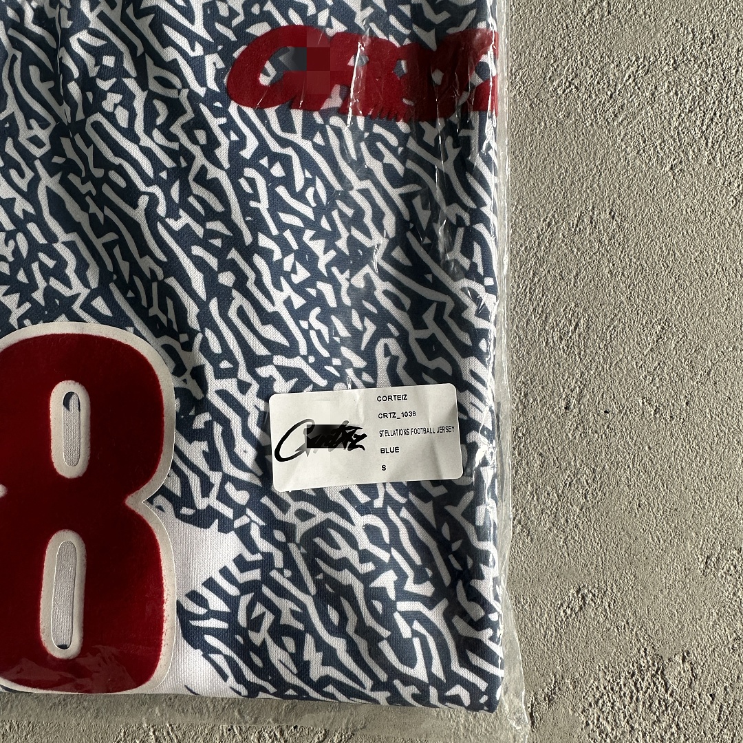 Other 59¥ Blue And White All-Over Printed Football Uniform - Image 10