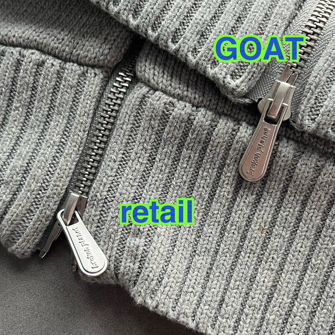 Other 99¥ Bpm Knit Zip Up Hoodie -Grey - Image 3