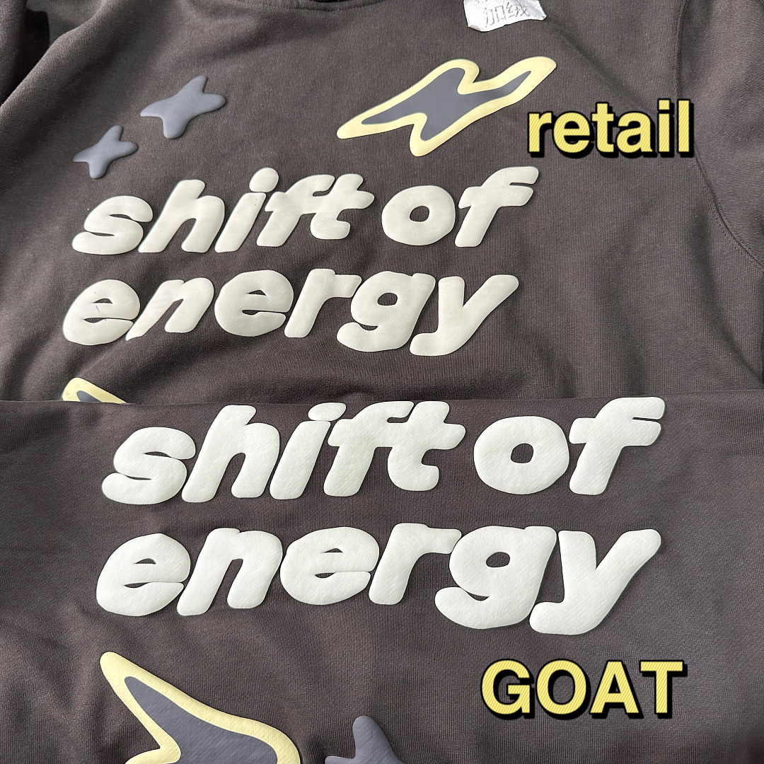 Other 60¥ Shift Of Energy Hoodie-Dark (Brown) - Image 3