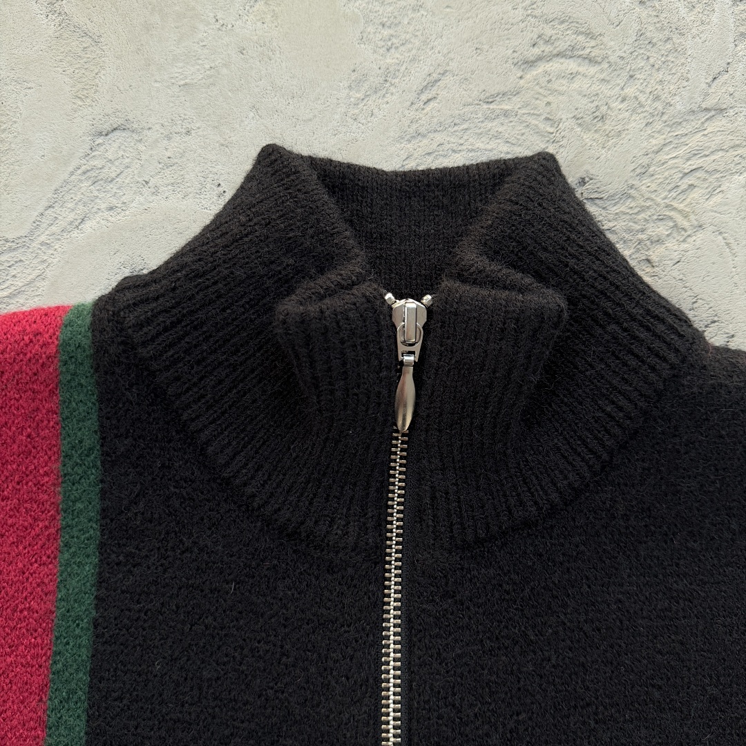 Other 238¥Lux Knit Zip Up-Black - Image 15