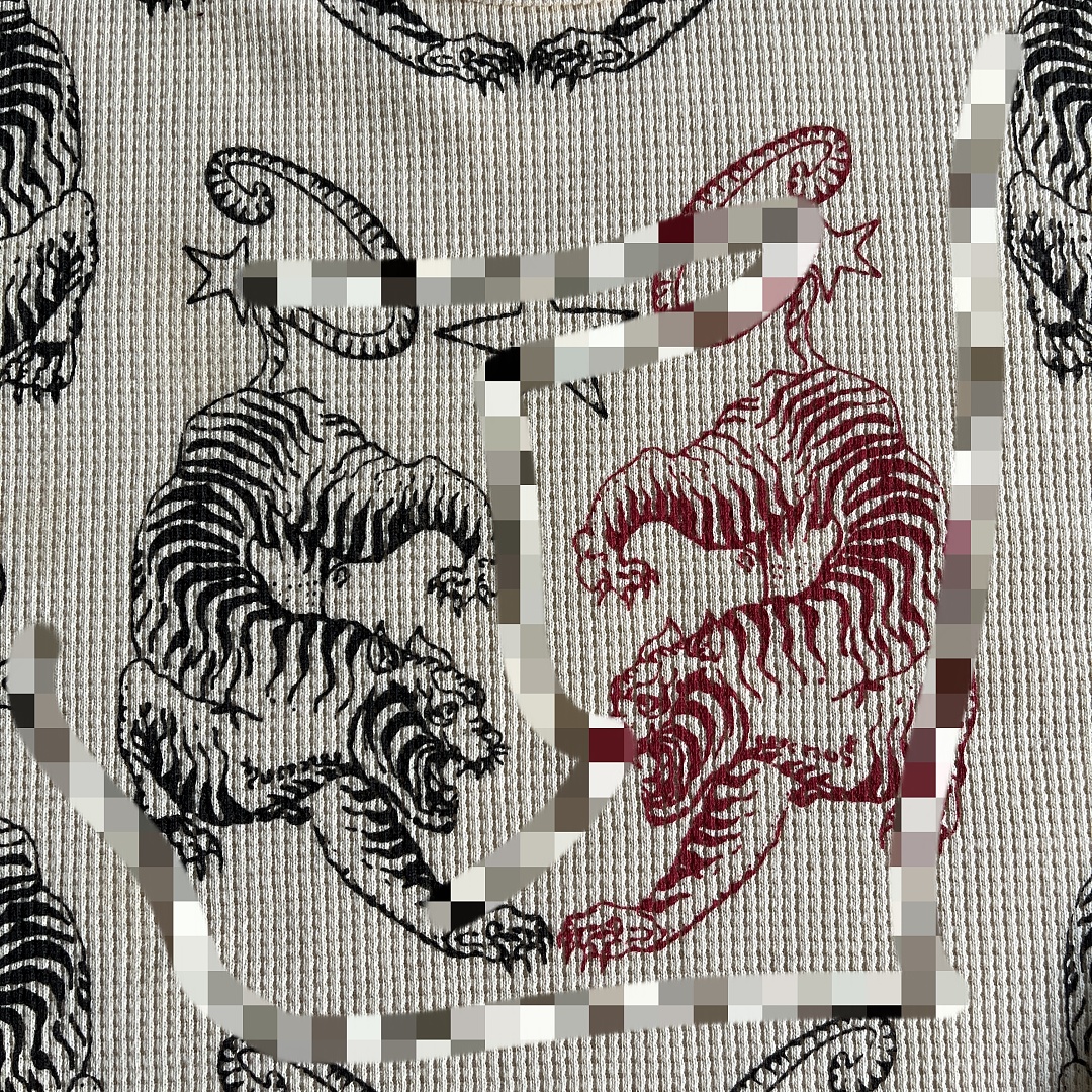 Other 59¥ Twin Tigers Waffle Long Sleeve - Image 9