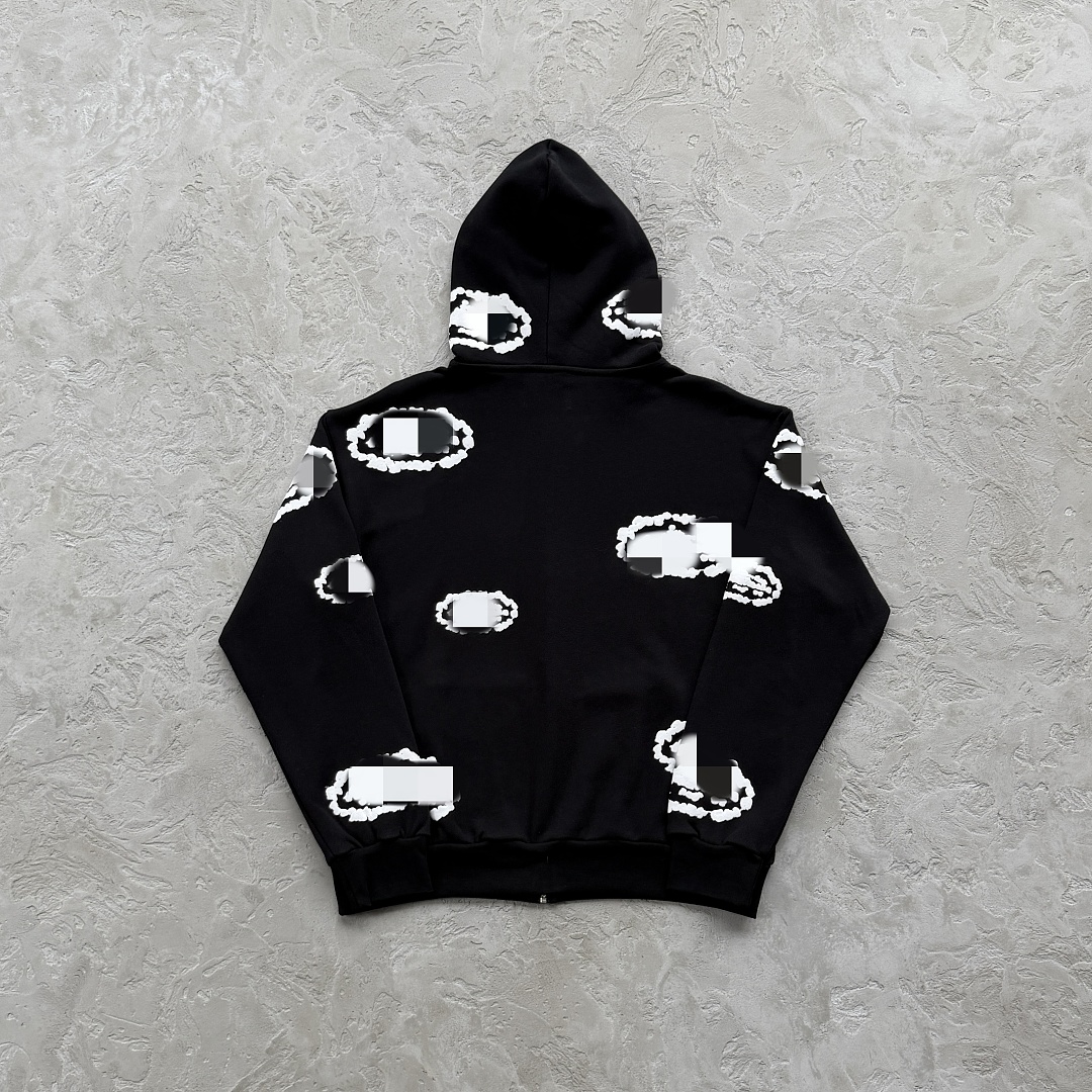 Other 99¥Cor X DenTears Zip Up Hoodie -Black - Image 6