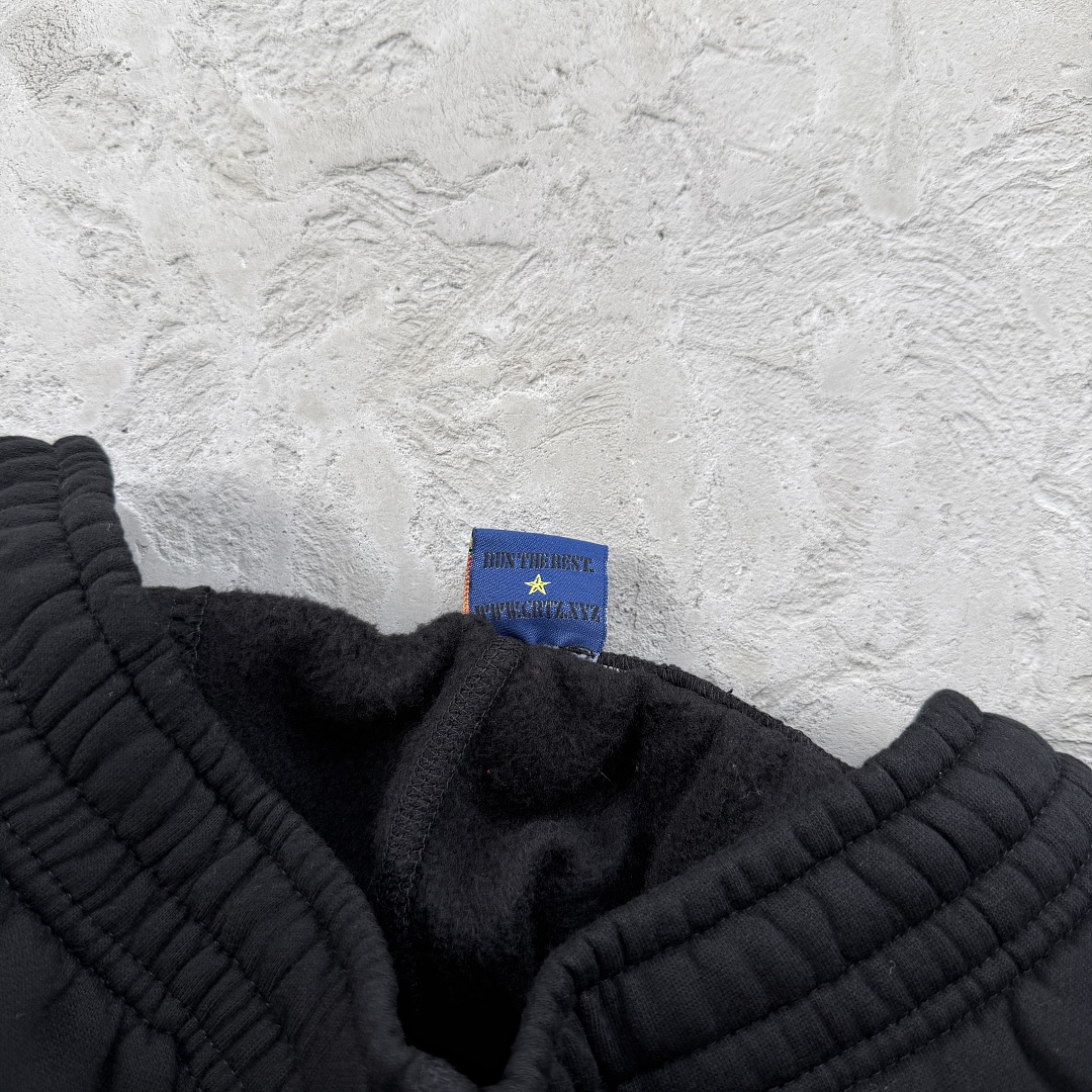 Other 185¥LUNDUN STITCH OPEN HEM SWEATPANT -Triple (Black) - Image 15