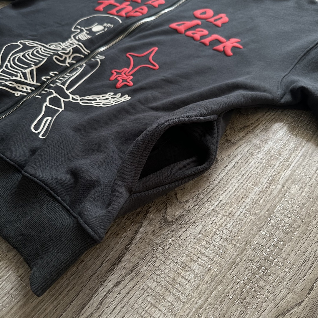 Other 💥¥99 2.0 Turn On The Dark Skeleton Zip Up Hoodie - Image 17