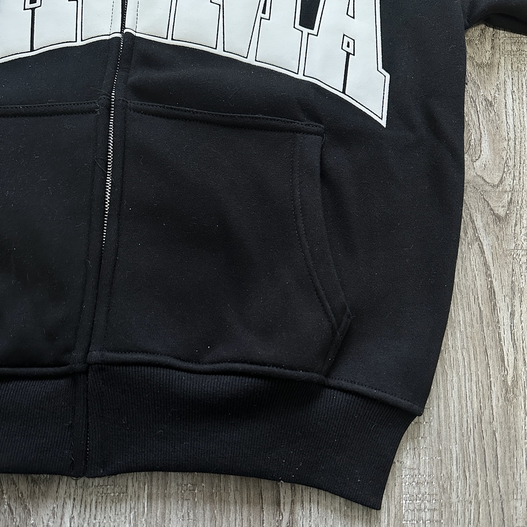 Other ¥384 DC Zip Up Hoodie (Gray/Black) - Image 38