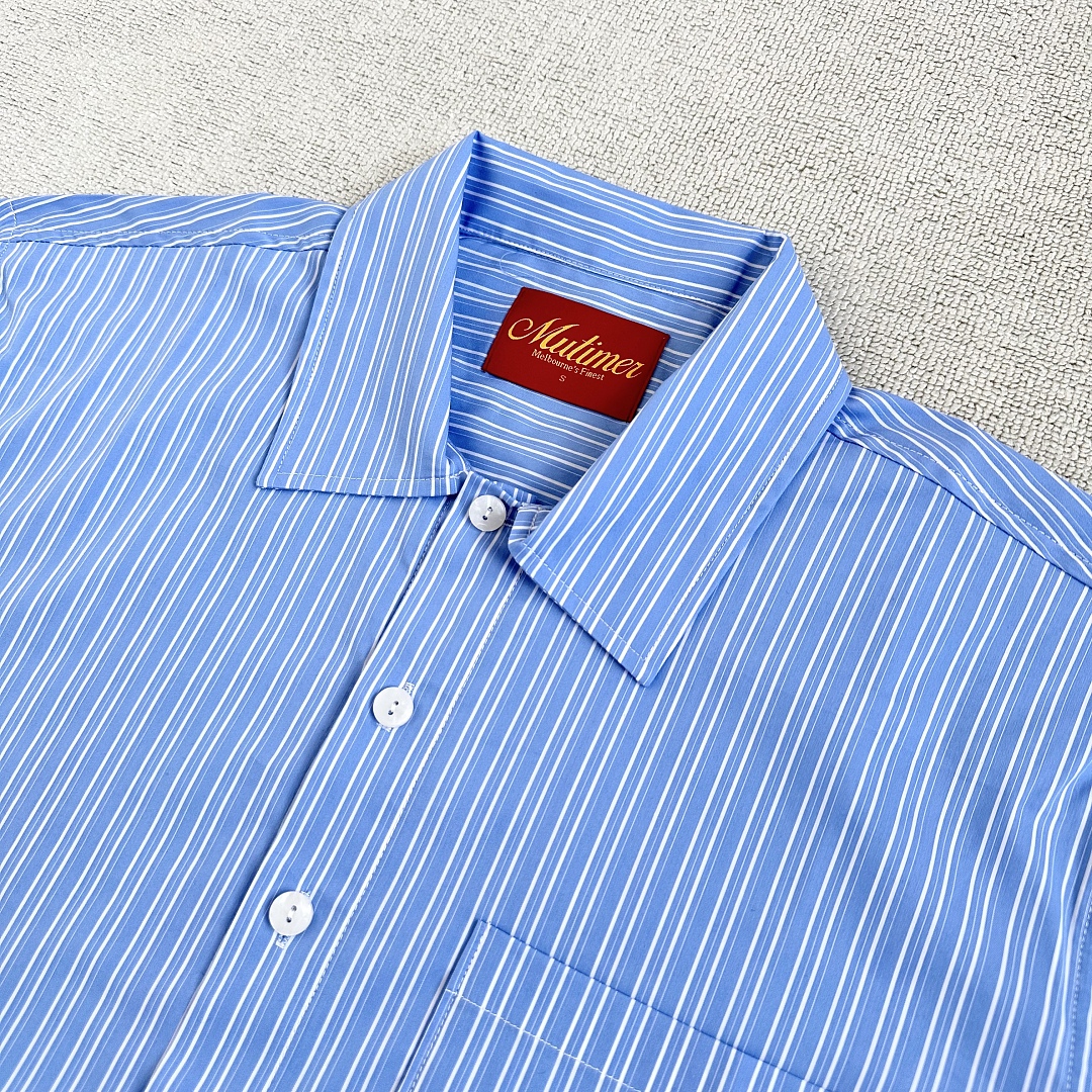 Other ¥139 (Mutim..Date Night Shirt Long Sleeves｜Blue) - Image 7