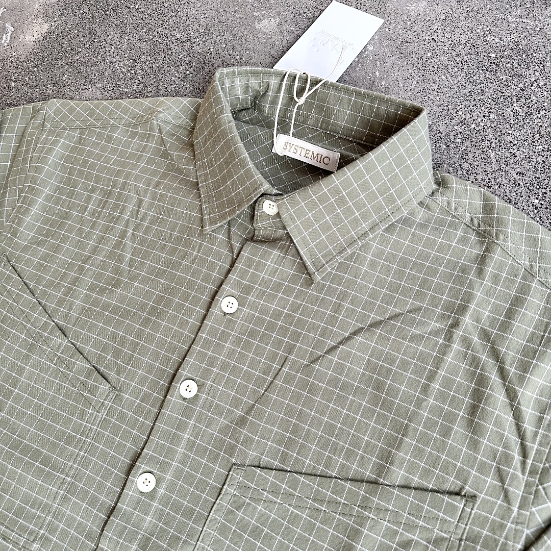 Other ¥189 (Systemi* SoHo Lounge Flannel Shirt｜Green) - Image 7