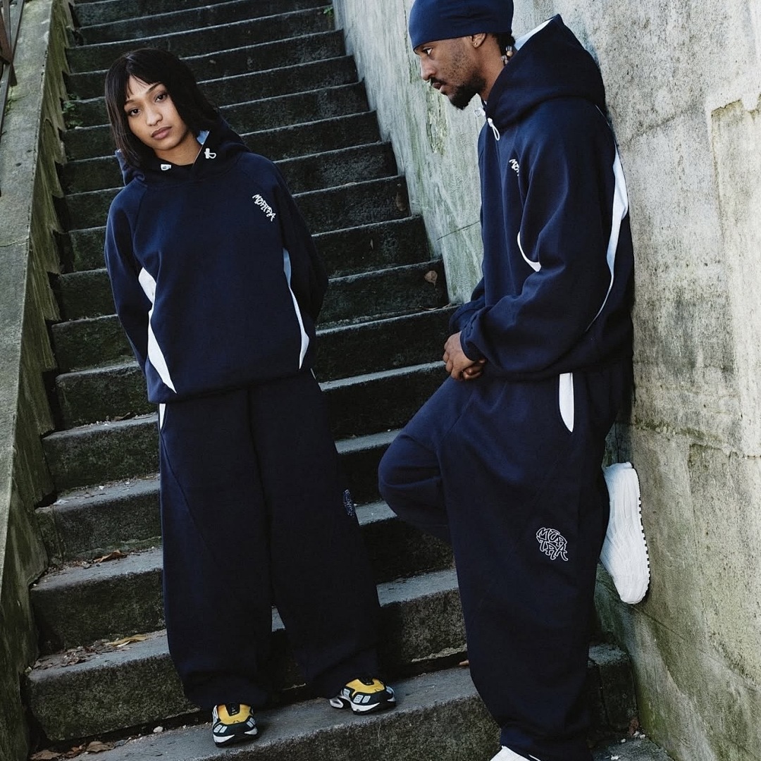 Other ¥199+¥219 2.0 Colour Me-Colorblock Sports Suit (Navy Blue) - Image 42