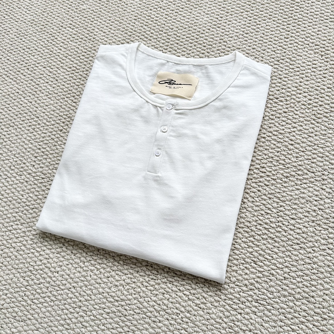 Other 💥¥69 (Reav..Serafino Slim T-Shirt｜White//Black) - Image 4