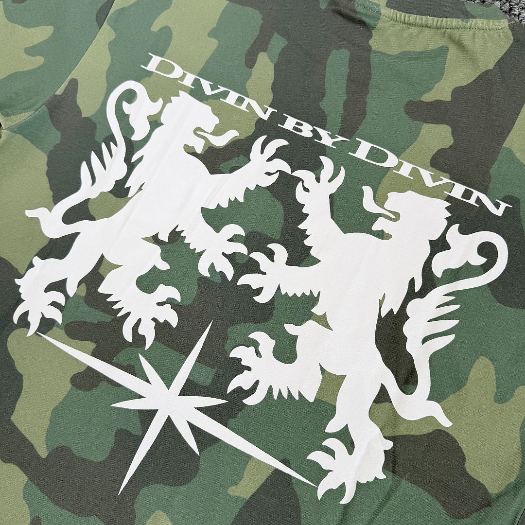 Other ¥79 (Divin…Beast T-Shirt｜Camouflage White Black) - Image 15