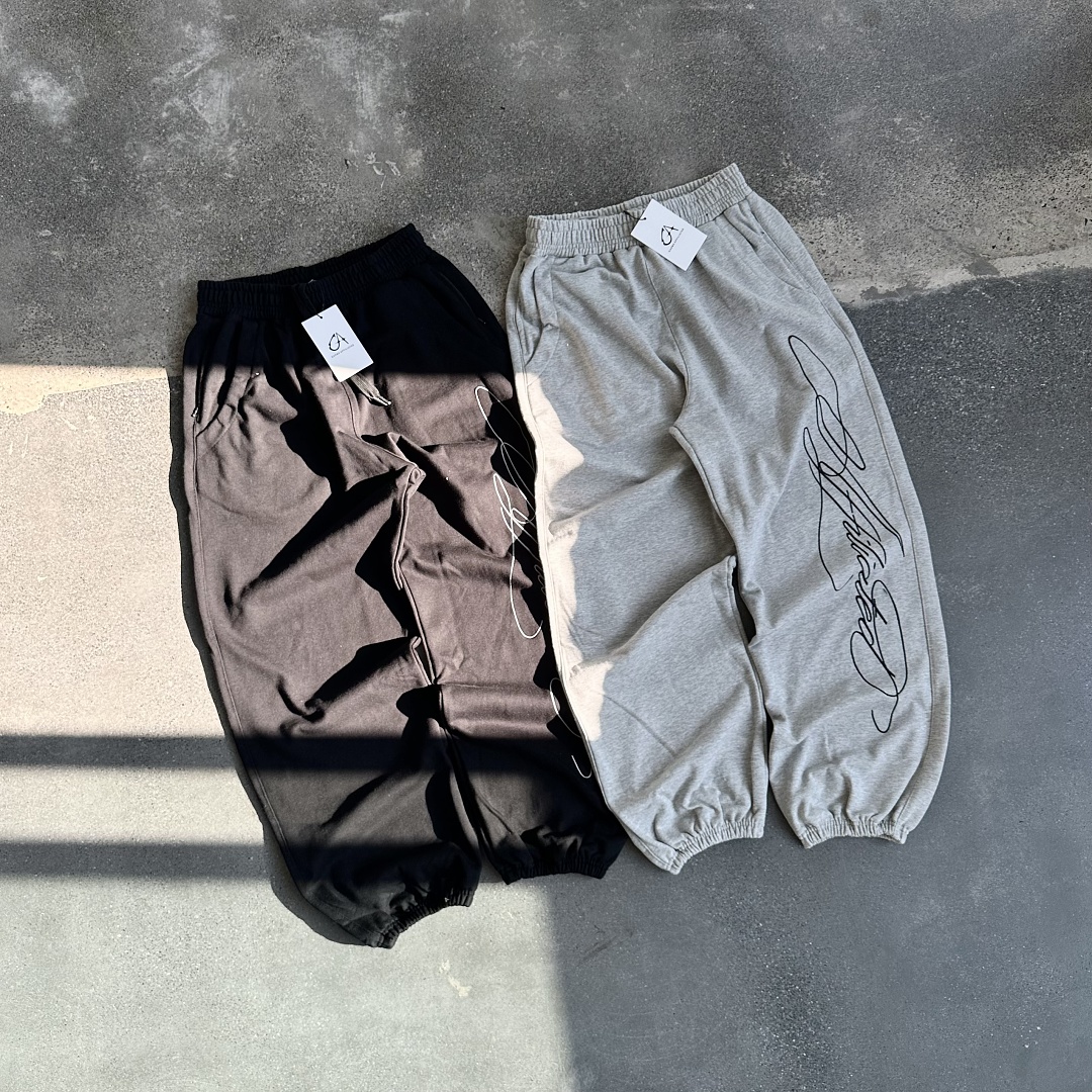 ¥215 (Garms… Cuffed Sweatpants｜Heather Grey｜Black), photo 1