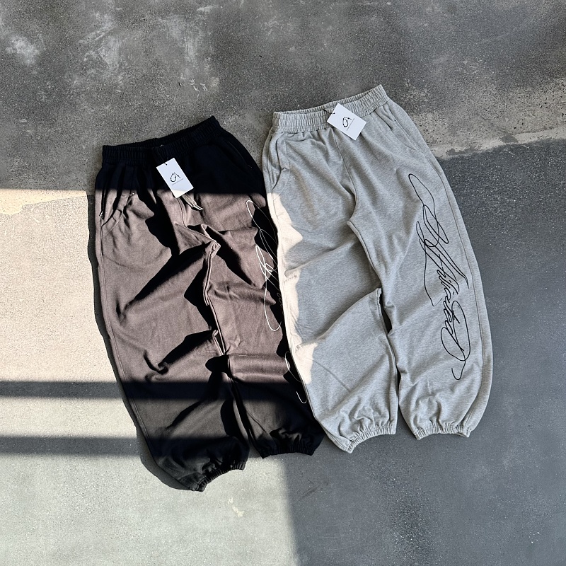 ¥215 (Garms… Cuffed Sweatpants|Heather Grey|Black), photo 1