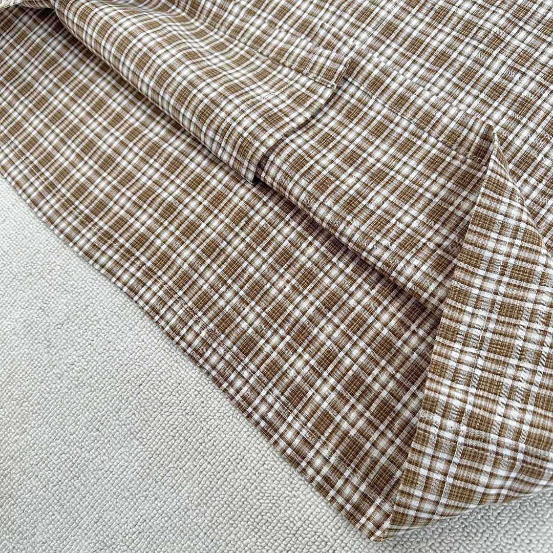 Other ¥130 (Mutime.Australiana Plaid Shirt｜Brown/Beige) - Image 14