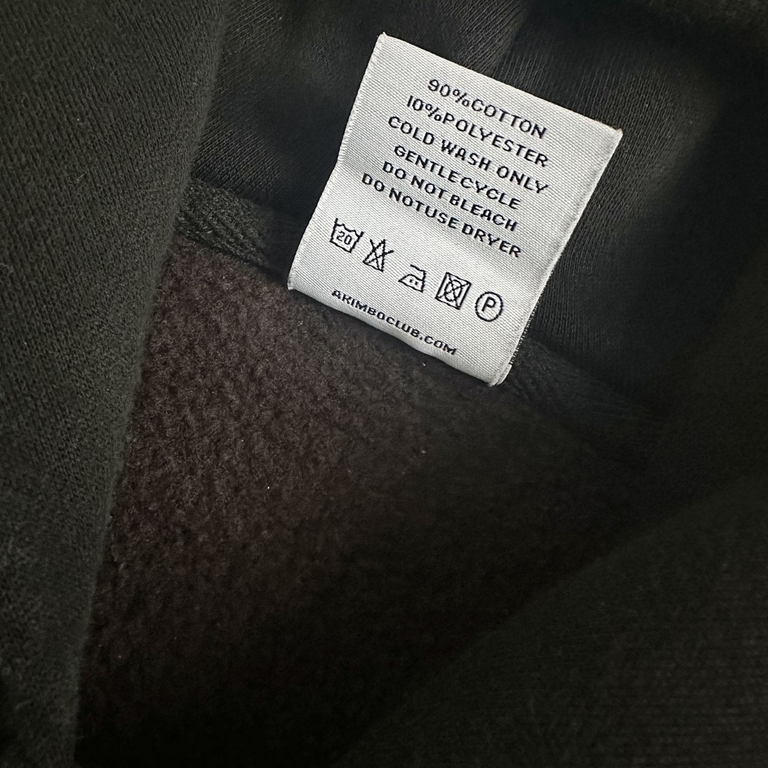 Other 185¥ (Akimbo Basics Washed Zip Hoodie｜Black) - Image 15
