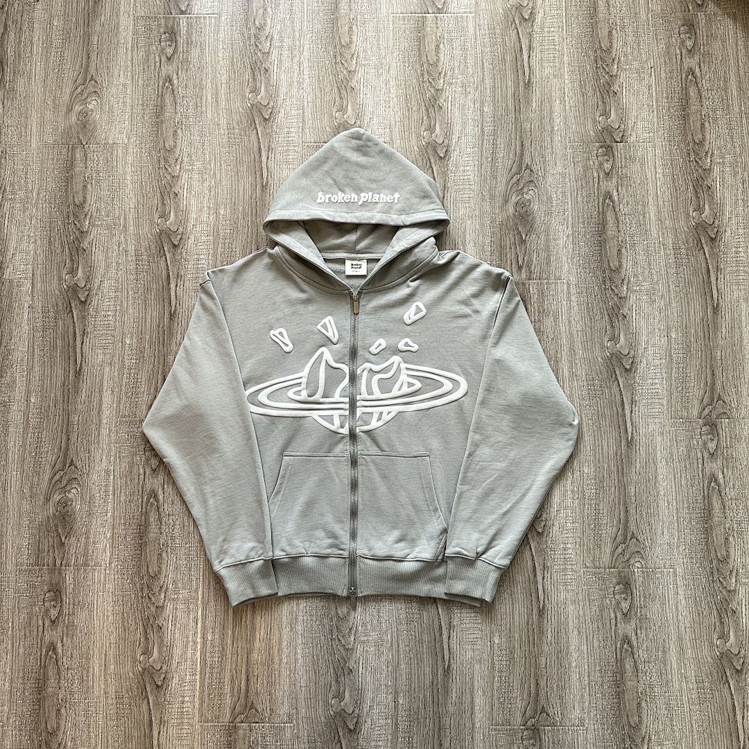 Other ¥384 Stone Grey (Zip Up Hoodie & Straight Leg Sweatpants) - Image 11
