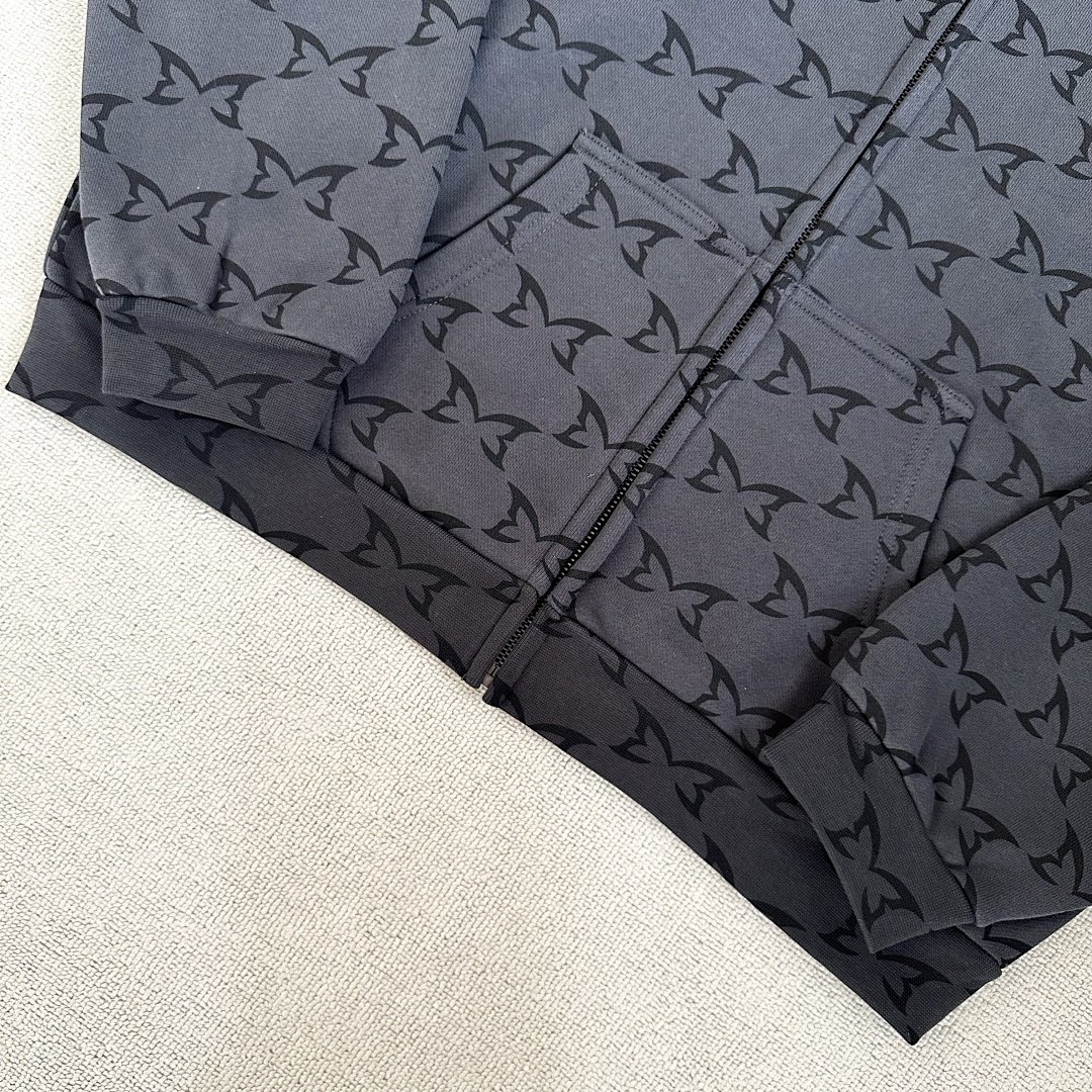 Other 💥99 (Mertra Monogram Zip Hoodie/Dark Grey) - Image 13