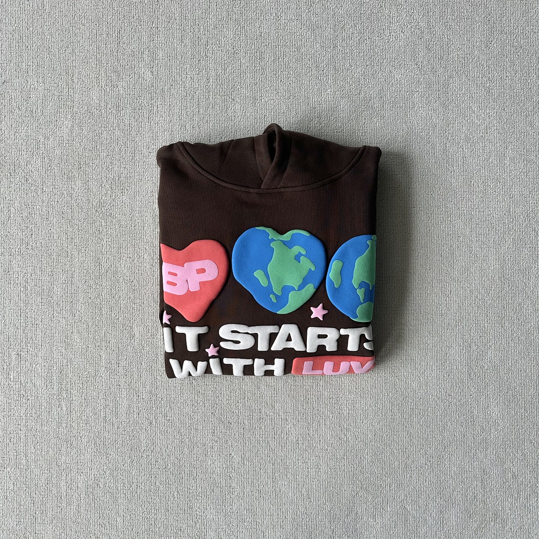 Other 209 Bpm Starts With Luv Hoodie\Macha (Brown) - Image 5