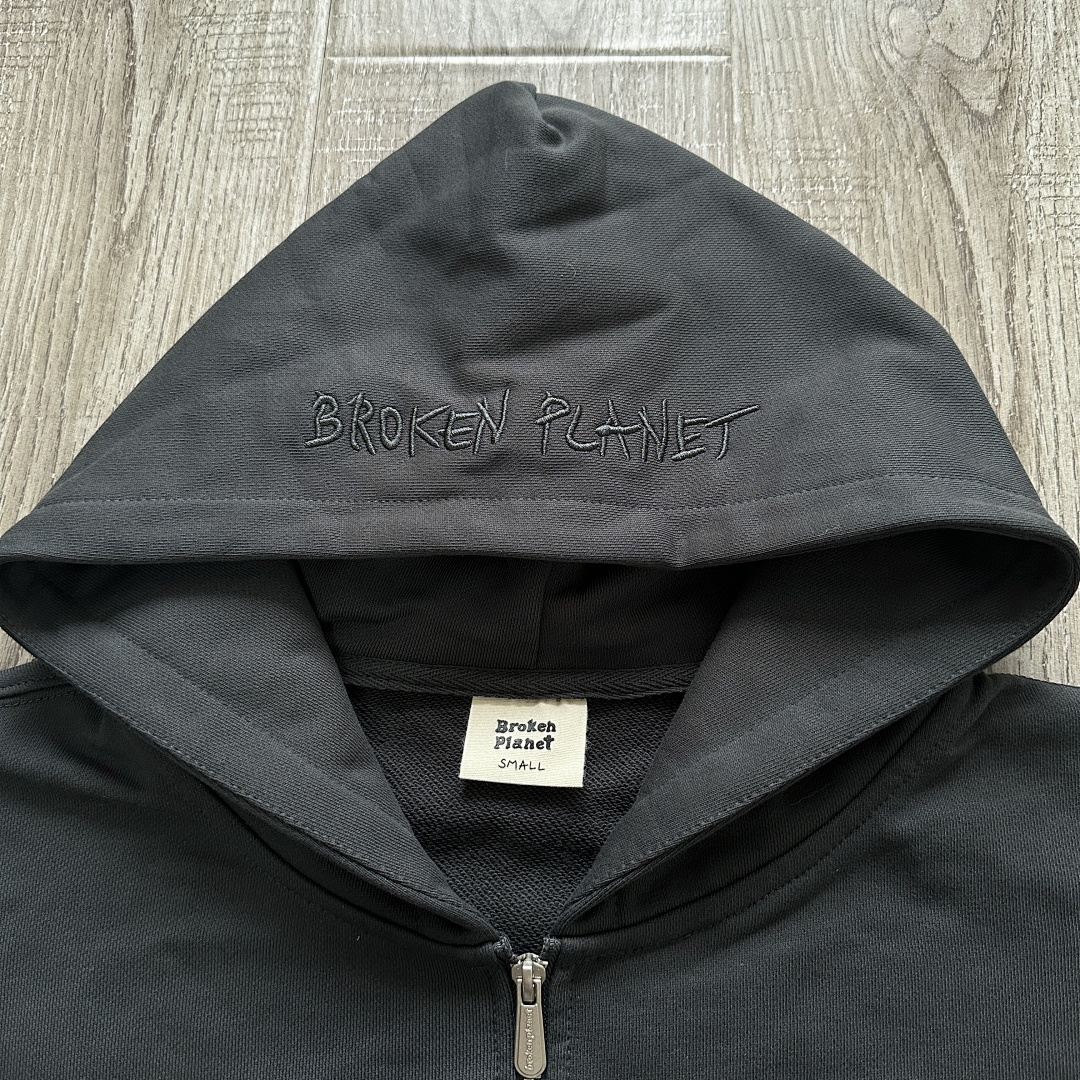 Other ¥185 Outer Space Zip Up Hoodie (Onyx) - Image 6