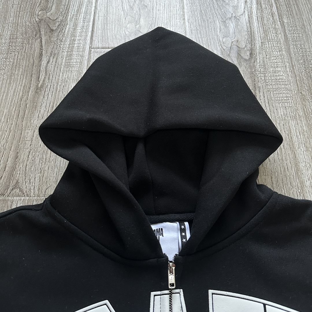 Other ¥384 DC Zip Up Hoodie (Gray/Black) - Image 42