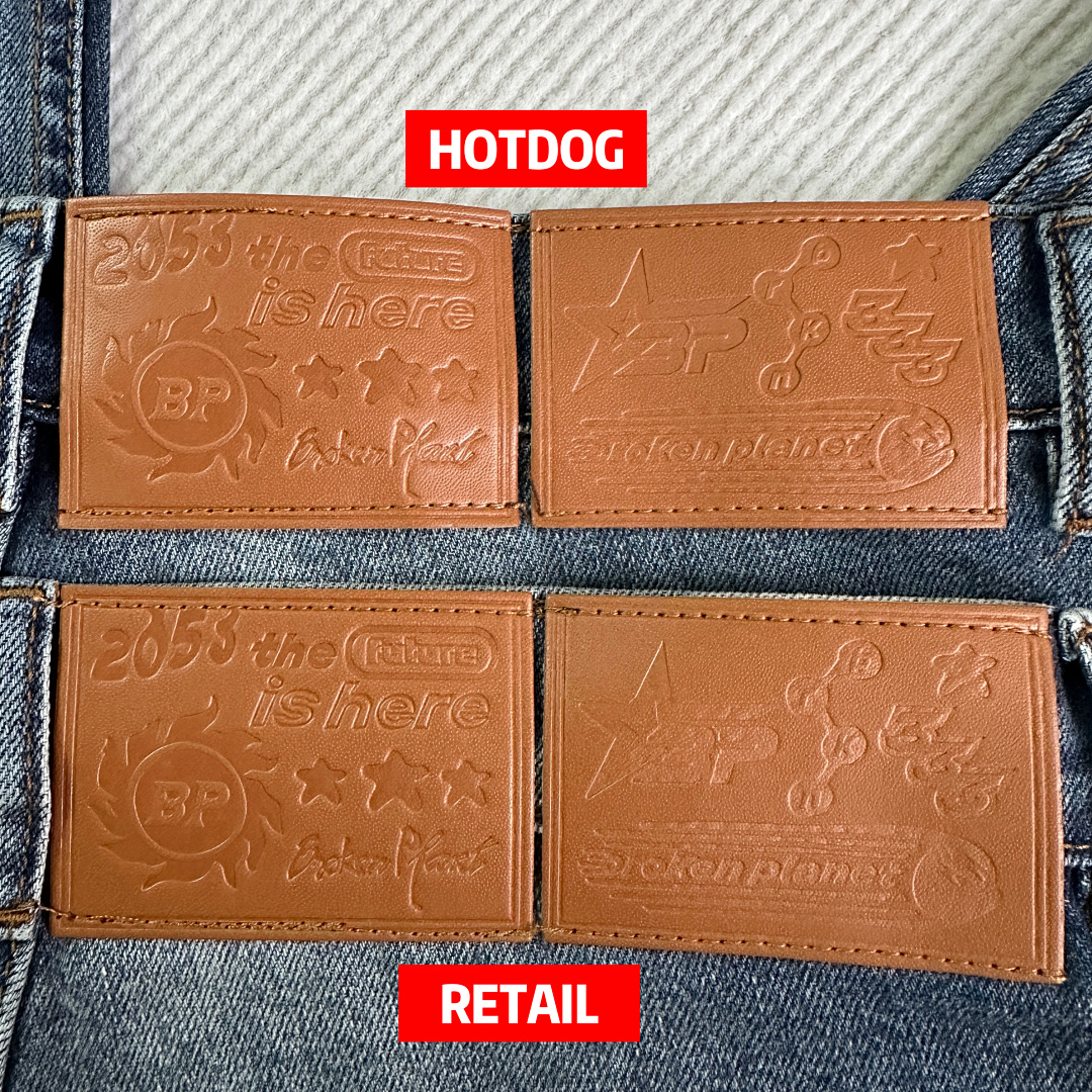 Other ¥209 Denim Jeans (Washed Bue) - Image 7