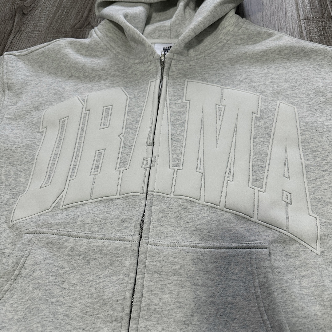Other ¥384 DC Zip Up Hoodie (Gray/Black) - Image 13