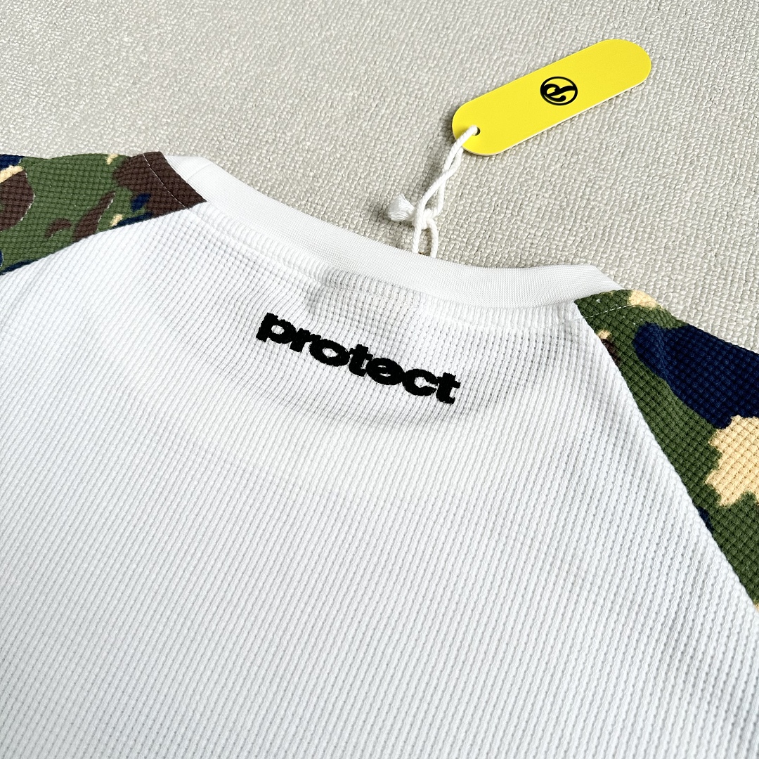 Other ¥145 (Pro…Waffle Crewneck Long- Sleeve Shirt ｜Black Camo/White (White Camo) - Image 37