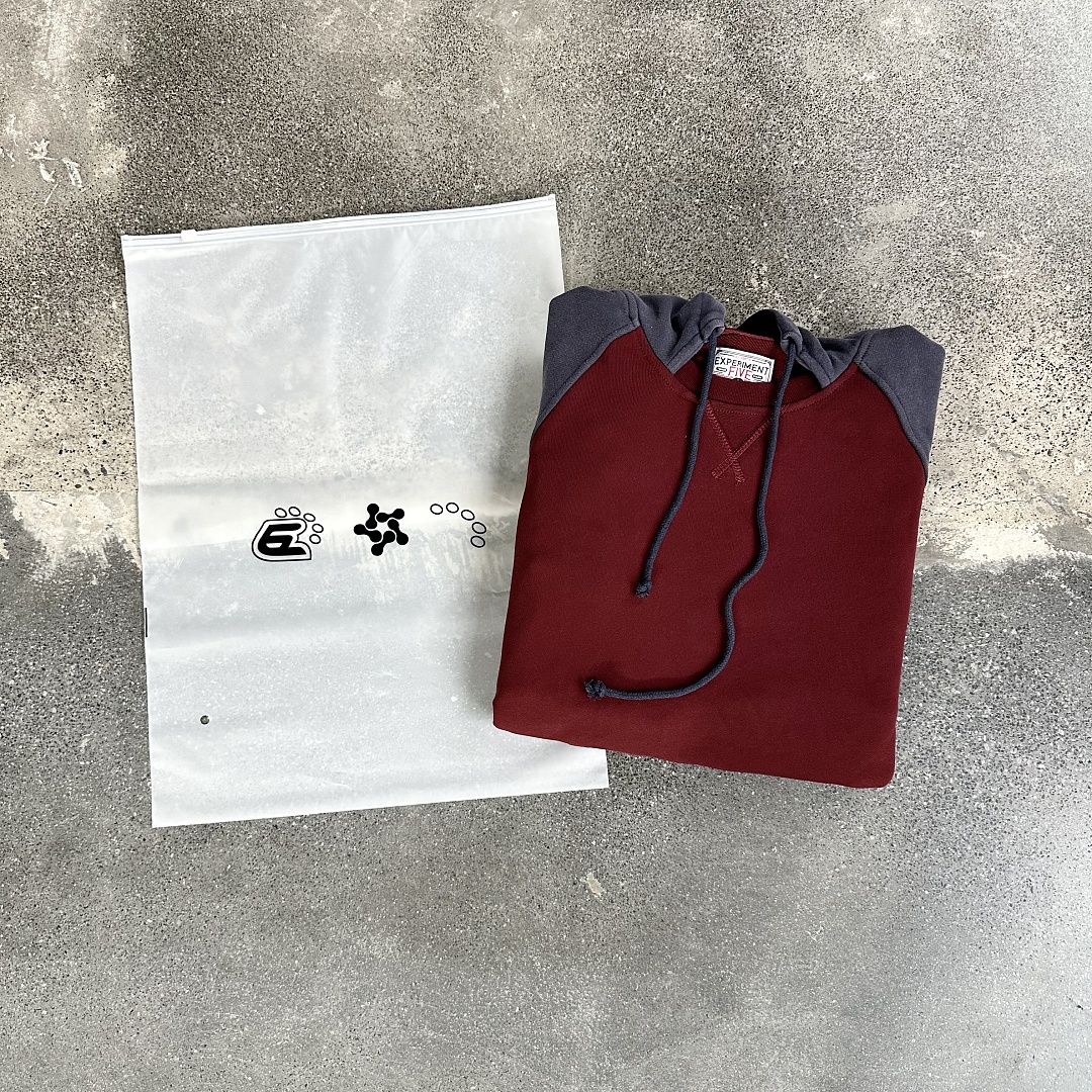 Other ¥239 (Exper…5 Hoodie｜Washed｜Red/Blue) - Image 5