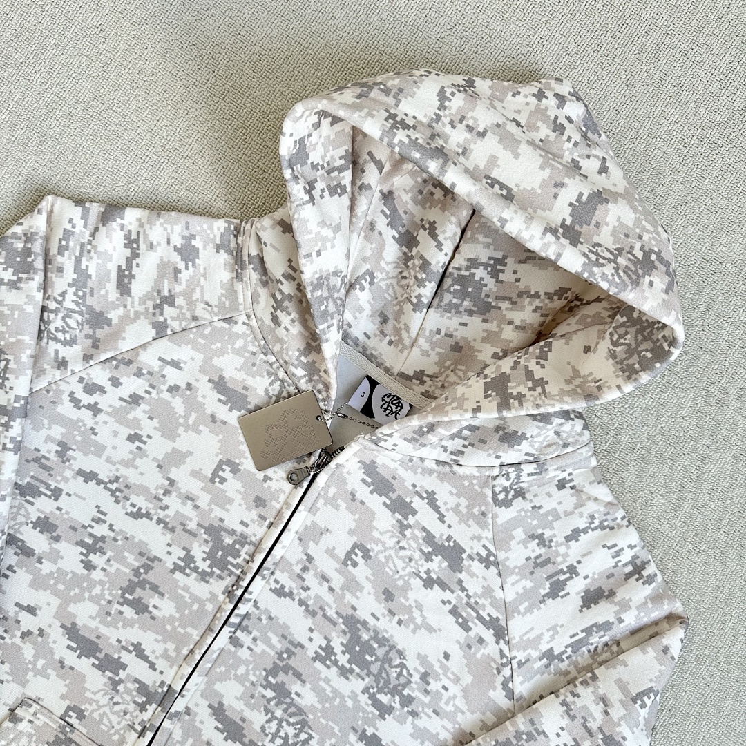 Other ¥220 (Mertra Camouflage Zip Hoodie/Apricot Color) - Image 9