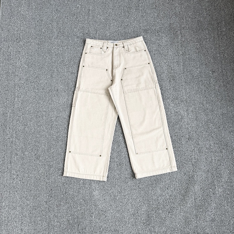 Other ¥285 (Exper… Double Knee Carpenter Trousers|Grey)