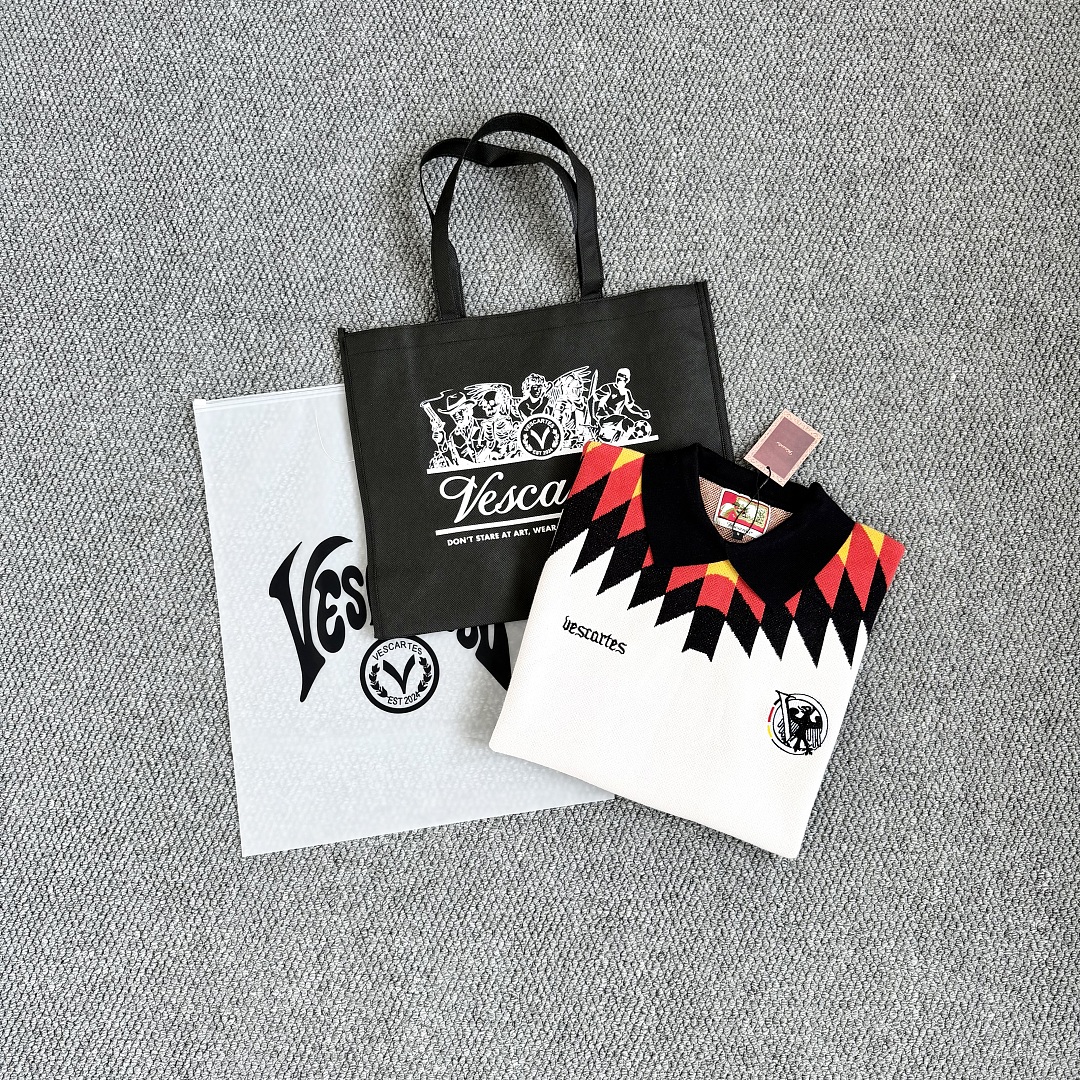 Other ¥139 (Vesc…Germany Knitted Jersey｜White) - Image 6