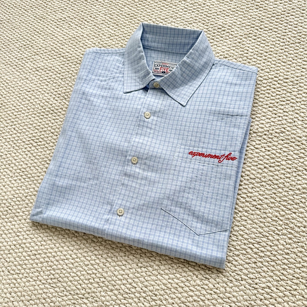 Other 💥¥99 (Experiment 5 Plaid Shirt｜Blue) - Image 7