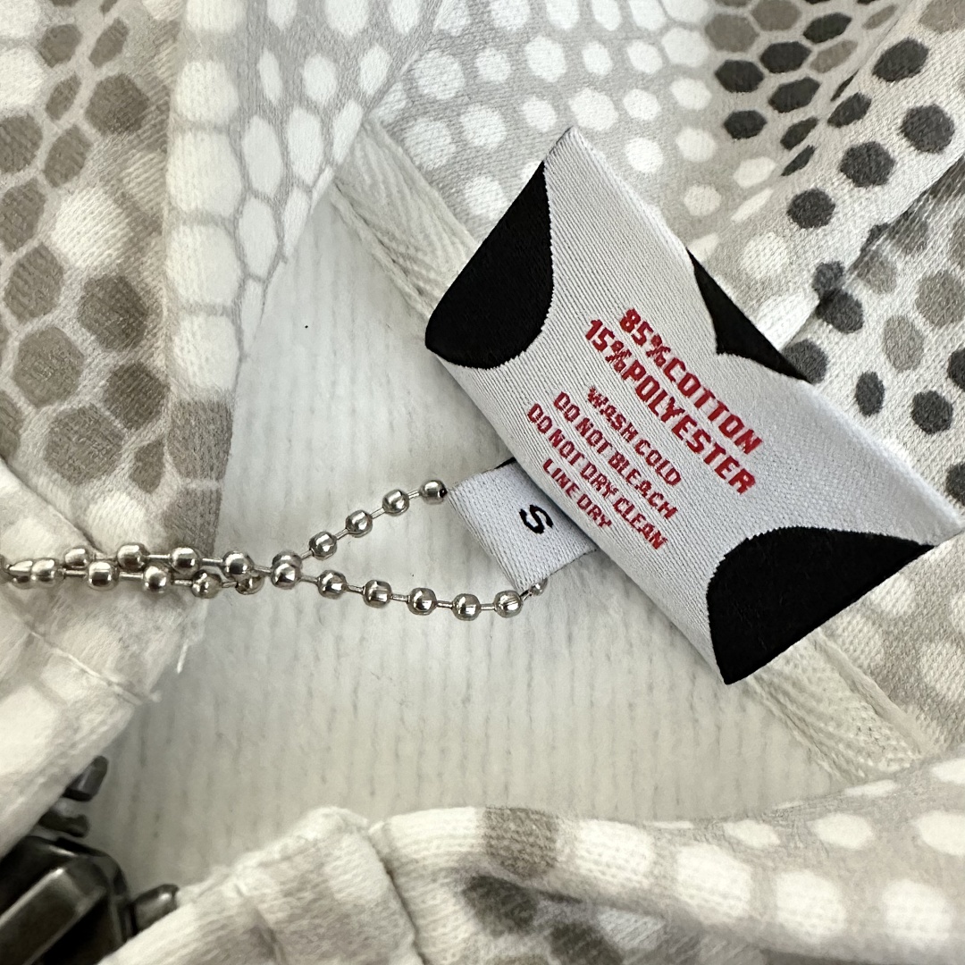 Other 💥99 (Mertr. Serpentine Zip Hoodie ｜ White) - Image 10