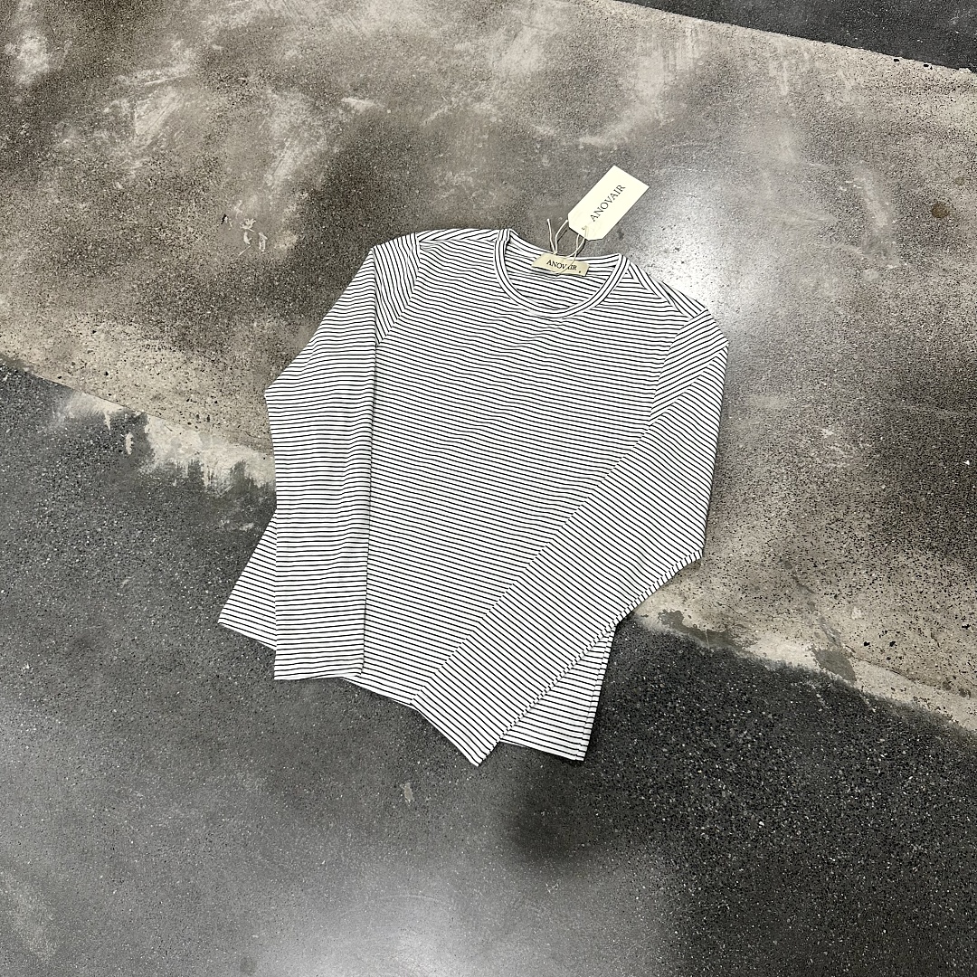 Other ¥85 (Anovai* Breton Striped Shirt｜Black) - Image 7