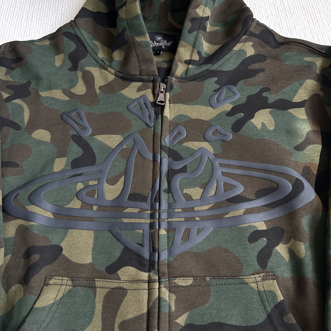 Other ¥255 Camo Zip Up Hoodie - Image 10