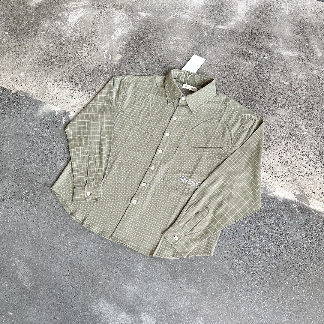 Other ¥189 (Systemi* SoHo Lounge Flannel Shirt|Green)