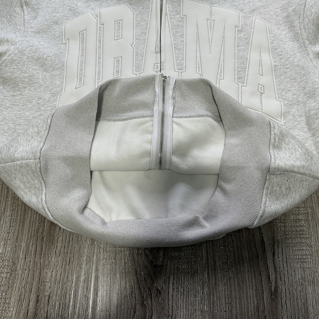 Other ¥384 DC Zip Up Hoodie (Gray/Black) - Image 17
